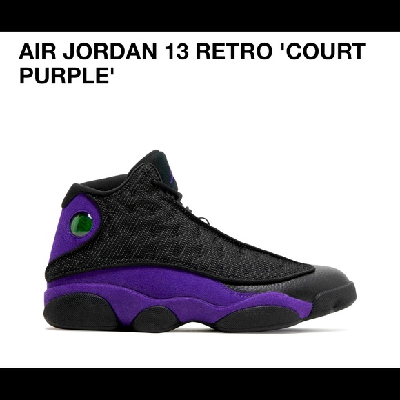 jordan 13 purple foot locker